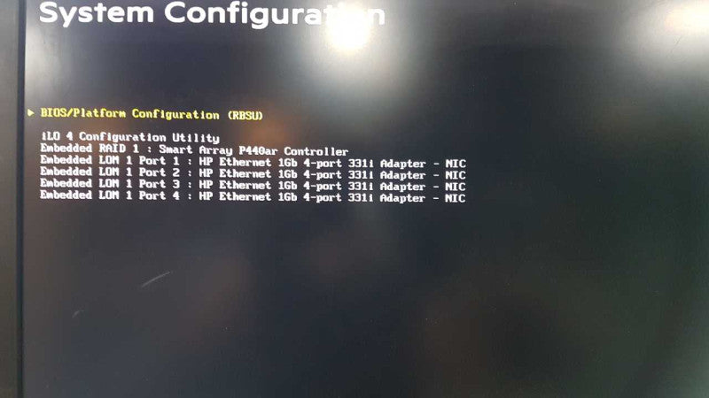 HP proliant DL360 Gen9 Xeon E5-2620 V4 @ 2.10ghz / 16gb ram / P440ar raid #