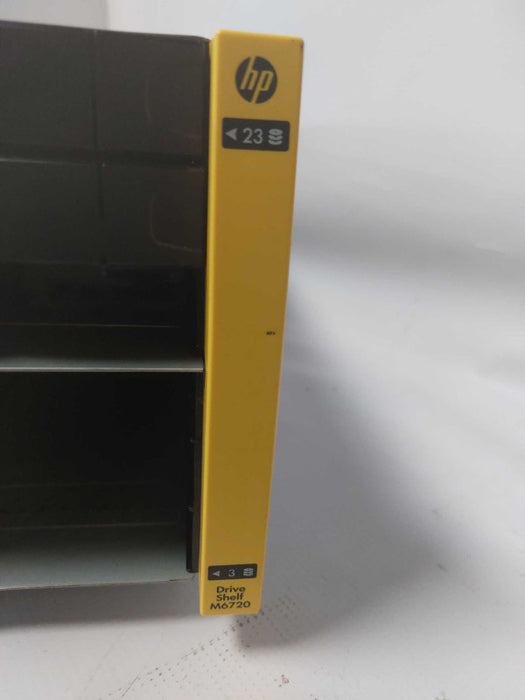 HP HPE M6720 hard Drive Shelf Enclosure 24-Bay W/10x 682377-001 blanks