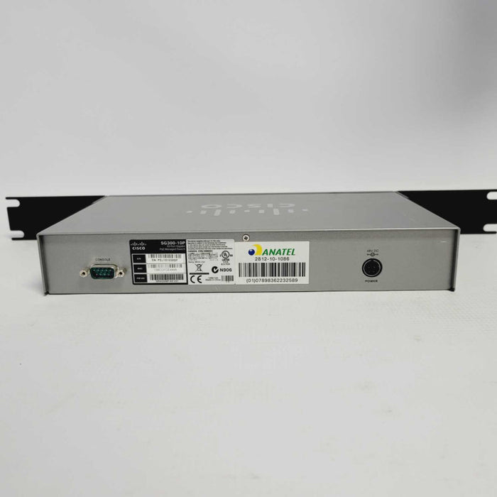 Cisco SG300-10P PoE 10 Port Managed Gigabit Switch  =