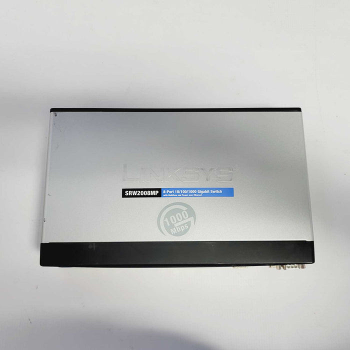 Linksys by Cisco SRW2008MP 8-Port Gigabit Switch - WebView/Max PoE Q=