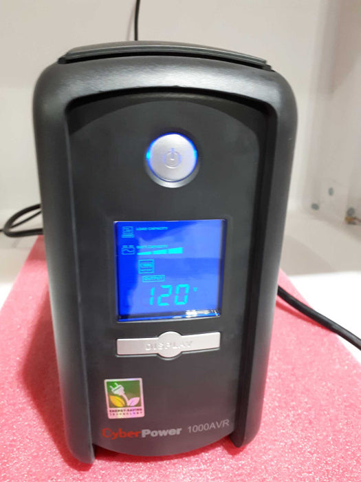 CYBER POWER 1000AVR CP1000AVRLCD UPS &