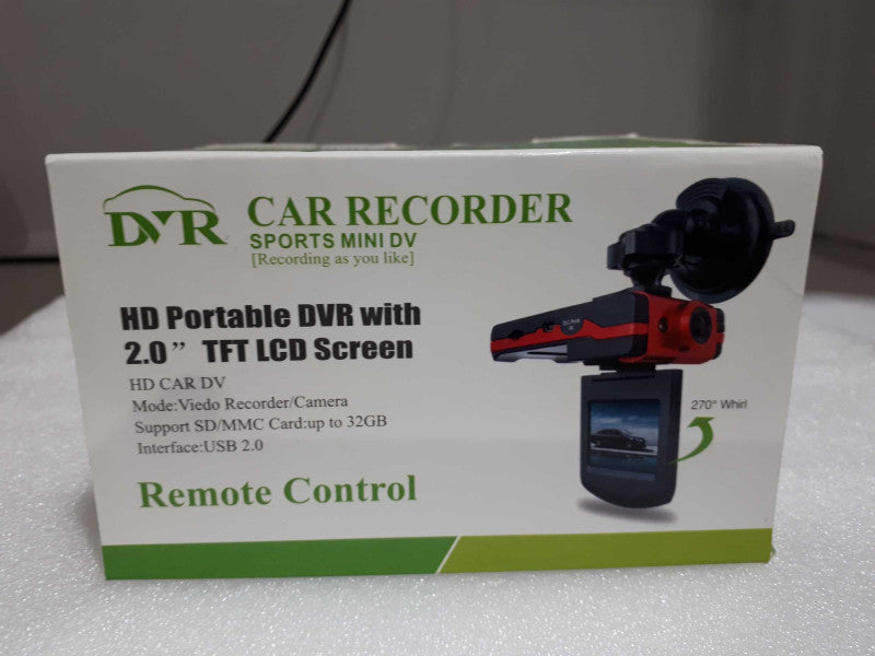 DVR Car Recorder Dash Camera in box Q&