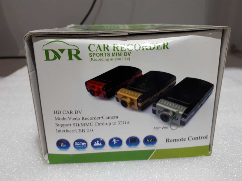 DVR Car Recorder Dash Camera in box Q&