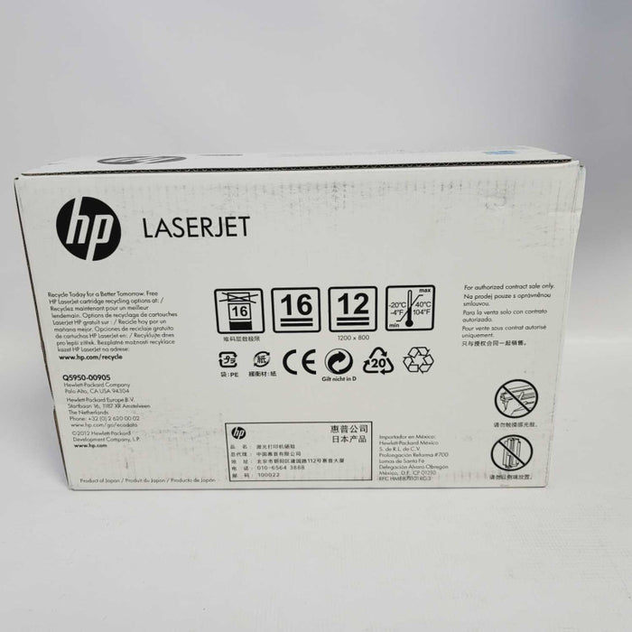 Brand New Sealed HP 643A Q5950AC Black LaserJet Toner Cartridge for 4700 =