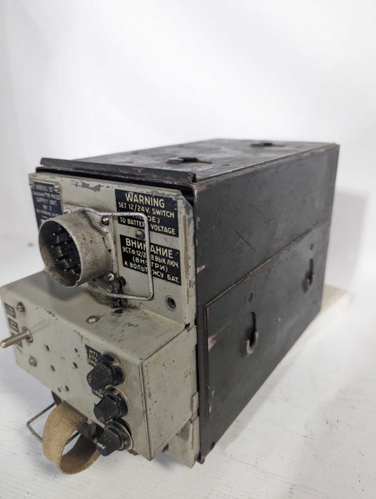 WW2 1943 Canadian WS19 Wireless Set No.19 MKII Power Supply Unit ZA10572 READ