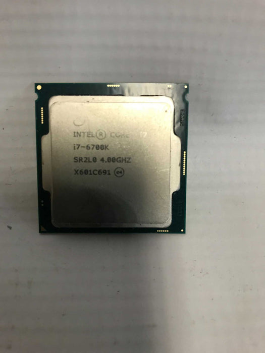 Intel Core i7-6700K @ 4.00 GHZ