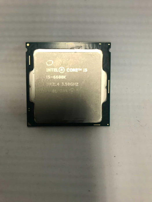 Intel Core i5-6600K @ 3.50 GHZ