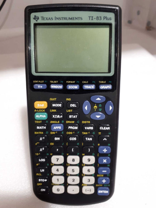 Texas Instruments TI-83 Plus Graphing Calculator &