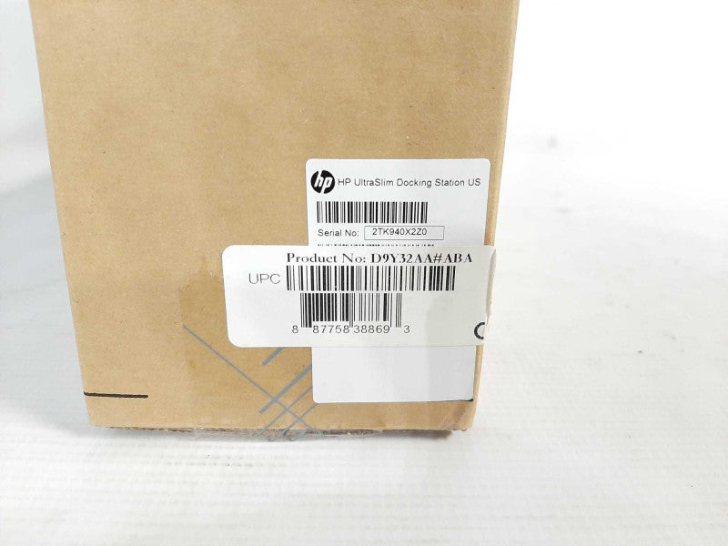 HP 2013 UltraSlim Docking Station D9Y32AA#ABA HSTNN-IX10 65W Adapt Brand New Q$