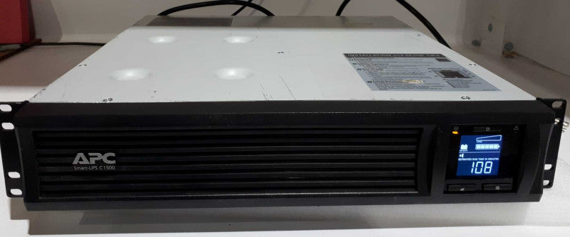 APC SMC1500-2U Smart- UPS Power Backup LCD 1440VA 120V  900W- Read notes &