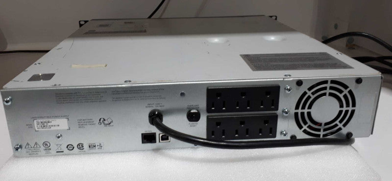 APC SMC1500-2U Smart- UPS Power Backup LCD 1440VA 120V  900W- Read notes &