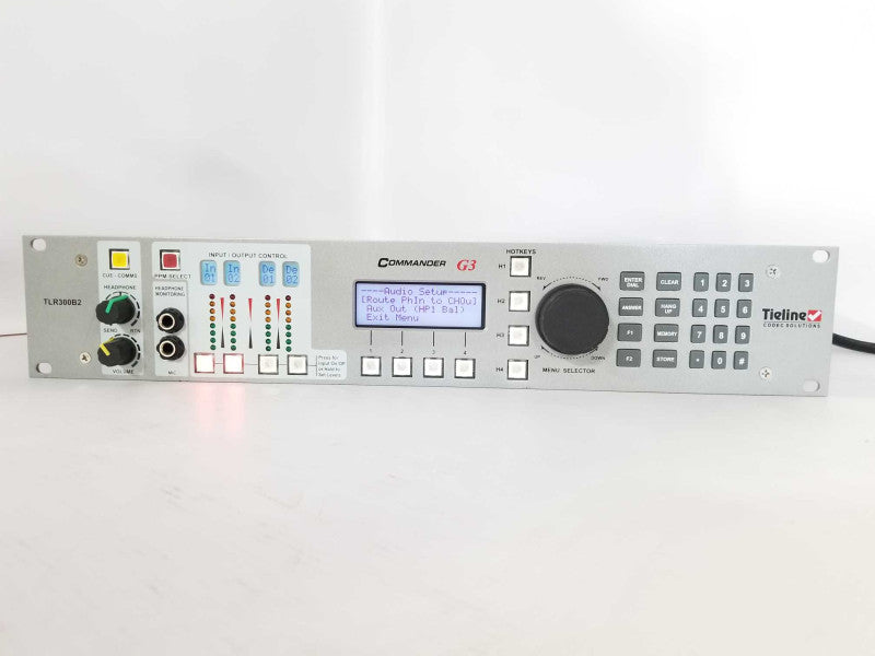Tieline Commander G3 TLR300B2 rack IP audio codec Q_
