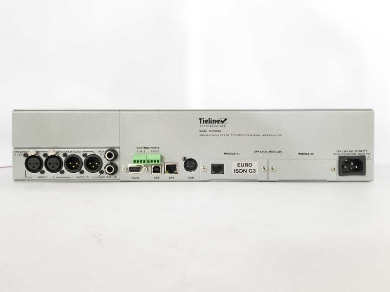 Tieline Commander G3 TLR300B2 rack IP audio codec Q_