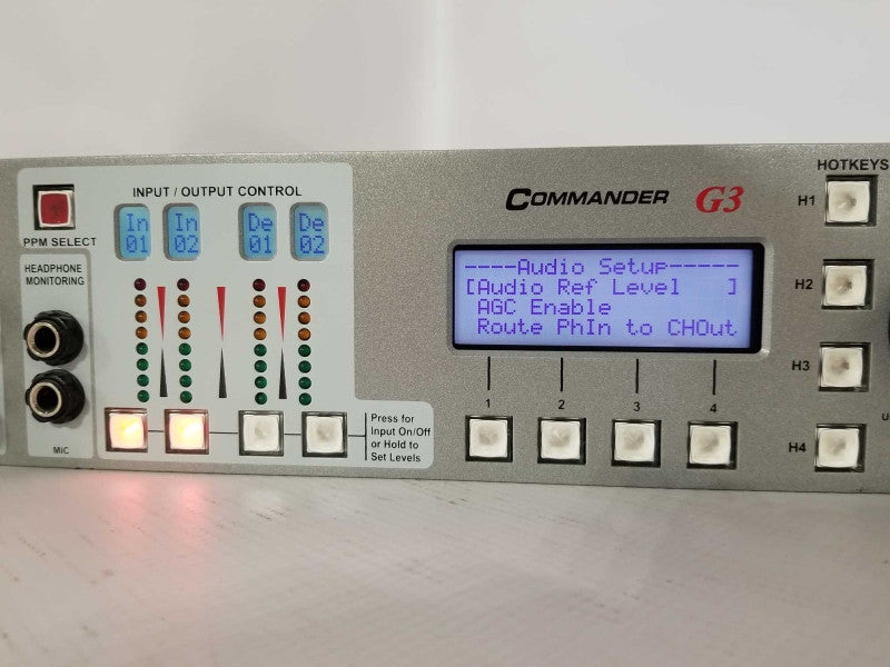 Tieline Commander G3 TLR300B2 rack IP audio codec Q_