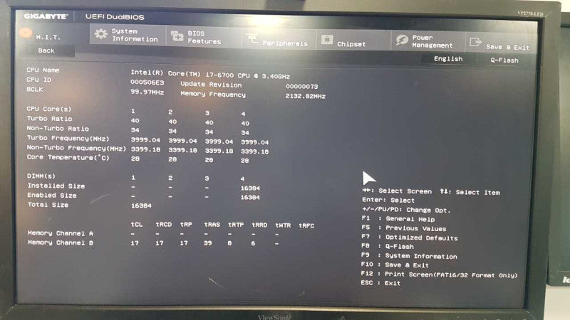 Custom PC i7-6700 @ 3.40ghz / 16gb ram / gtx 1060 / Gigabyte G1 sniper B7 #