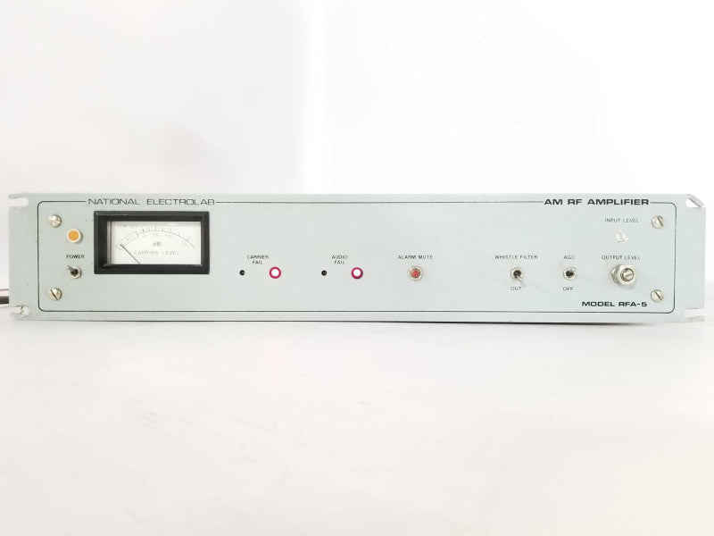 rfa-5 amplifier national electrolab _