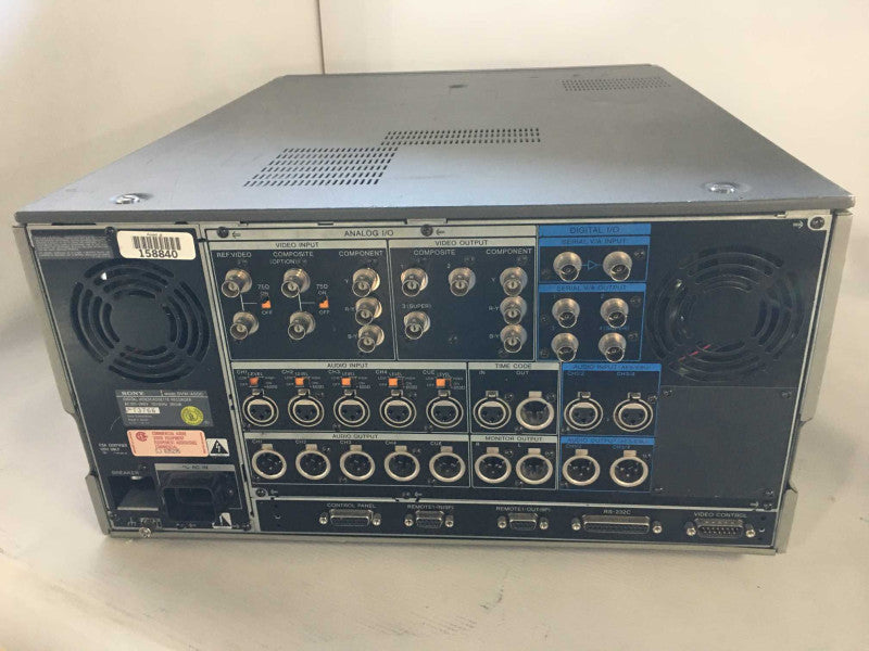 Sony DVW-A500 Digital Video Cassette Recorder
