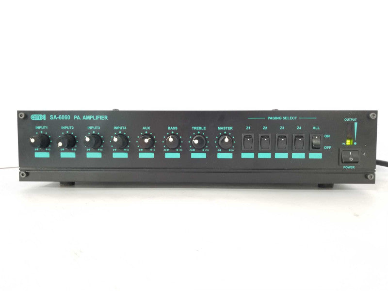amx SA-6060 P.A Amplifier _