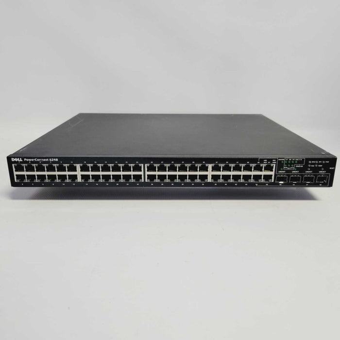 Dell PowerConnect 6248 48 port Gigabit Switch 4x 10Gb SFP Q=