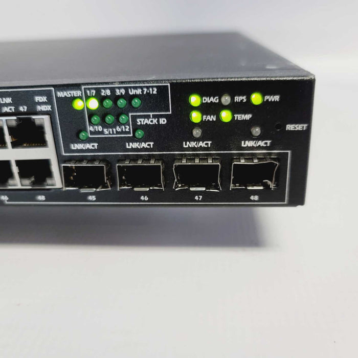 Dell PowerConnect 6248 48 port Gigabit Switch 4x 10Gb SFP Q=