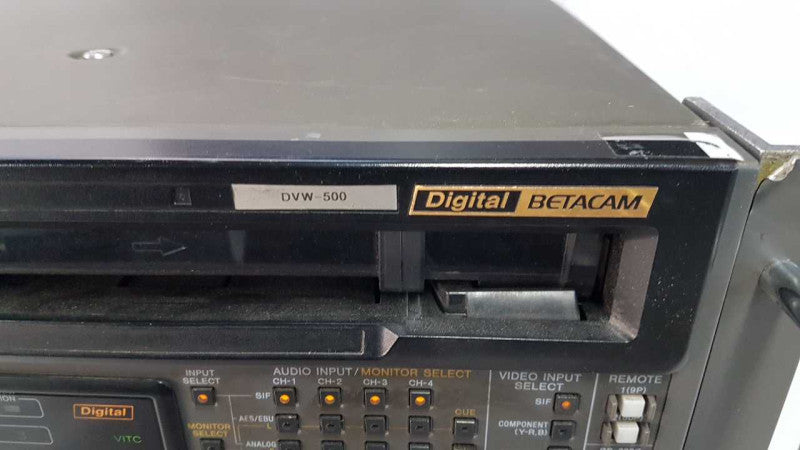 Sony digital betacam DVW-500 #