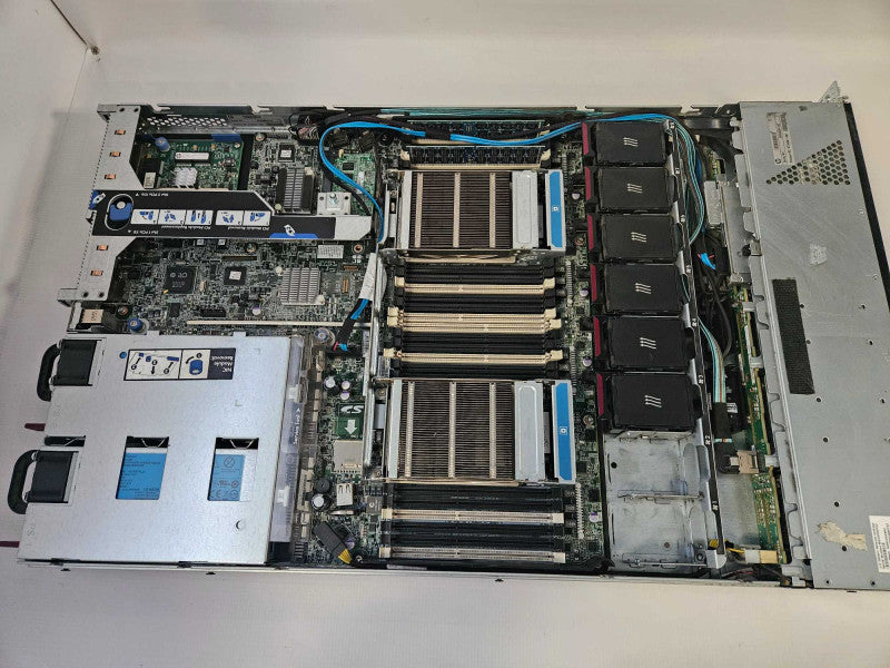 HP ProLiant DL360p Gen8 2x Xeon E5-2640 0 @2.50GHz 16GB RAM P420i RAID *READ* )