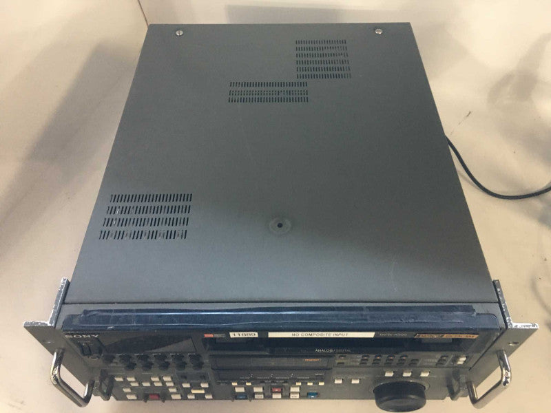 Sony DVW-A500 Digital Video Cassette Recorder, Error