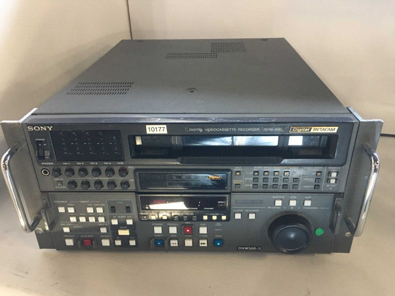 Sony DVW-A500 Digital Video Cassette Recorder, Error