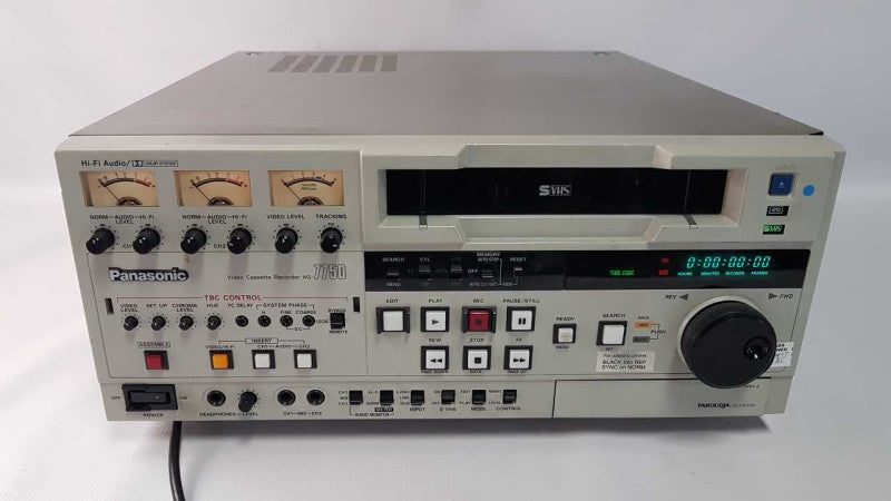 Panasonic Video cassette recorder AG-7750 - READ #