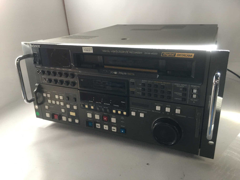 Sony DVW-A500 Digital Video Cassette Recorder, Error