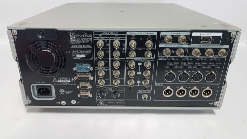 sony DSR-2000 digital video cassette recorder - READ #