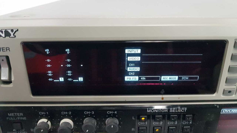 sony DSR-2000 digital video cassette recorder - READ #