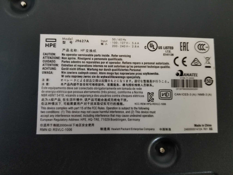 HP ProCurve 2620-48-PoE+ 48 Port J9627A PoE Managed Gigabit Switch _