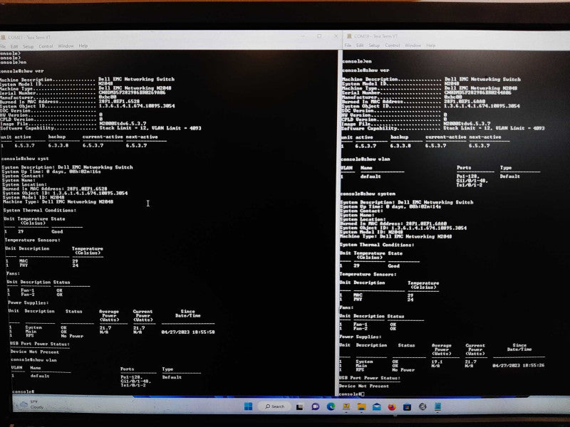 Dell Networking N2048 48 Port Gigabit + 2P SFP+ Switch Q_