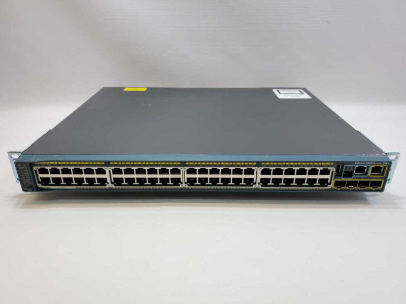 Cisco Catalyst 2960S [WS-C2960S-48LPS-L] 48x Gig PoE 4x SFP - FACT RESET #