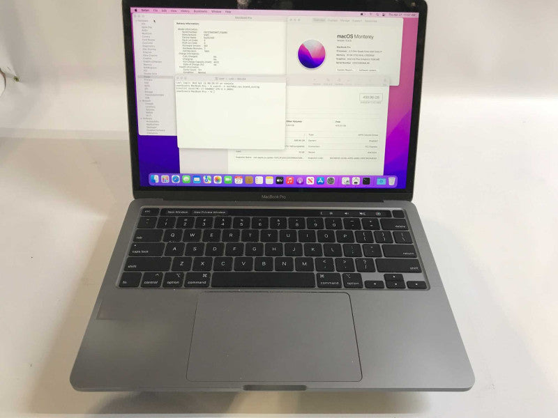 MacBook Pro 2020 (A2251) 13\\" i7-1068NG7, 16GB DDR4, 500GB SSD, **NO WIFI