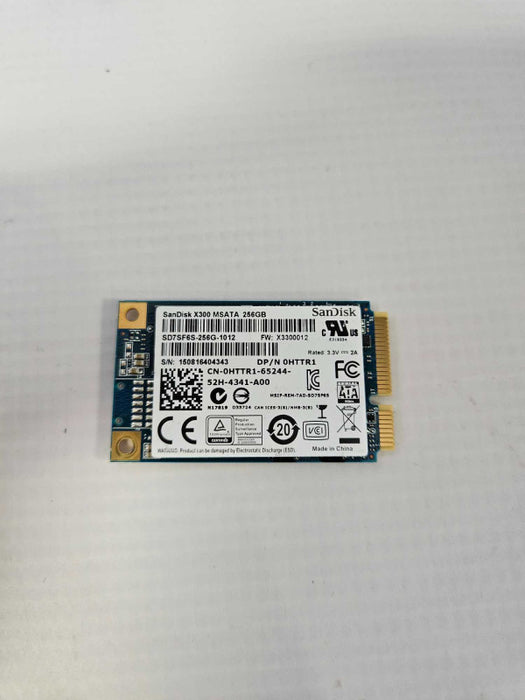 1 x 256GB MSATA - Assorted Manufacture\\'s; Samsung, SK Hynix or SanDisk Q)