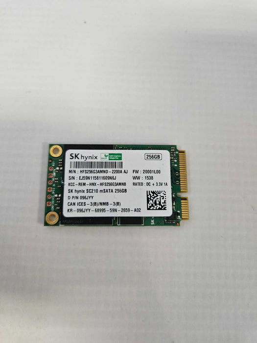 1 x 256GB MSATA - Assorted Manufacture\\'s; Samsung, SK Hynix or SanDisk Q)