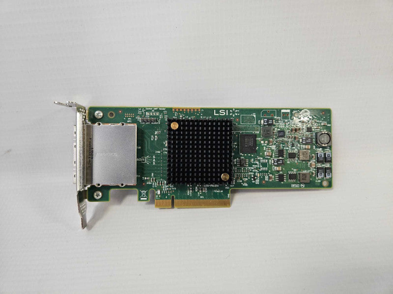 LSI Logic SAS 9207-8E 6GBPS PCI-E Host Bus Adapter H3-25427-02K Q)
