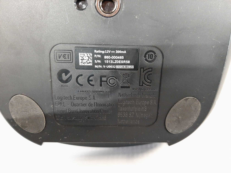 Logitech V-U0032 860-000465 Carl Zeiss HD 1080p Conference Camera READ $