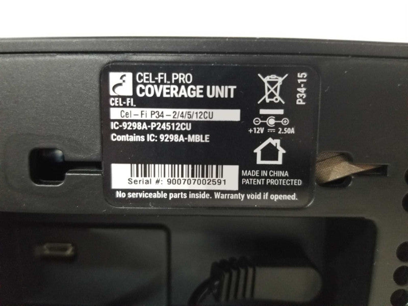 CEL-FI PRO COVERGAE UNIT CEL-Fi-P34-2/4/5/12CU Signal Booster _