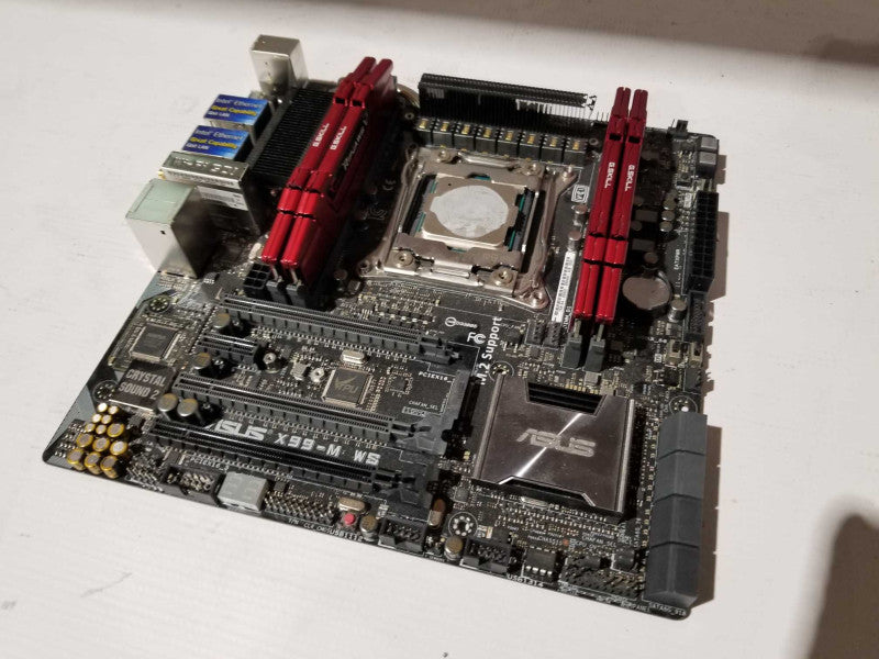Asus X99-M WS - Intel I7-6850k, 64GB DDR4