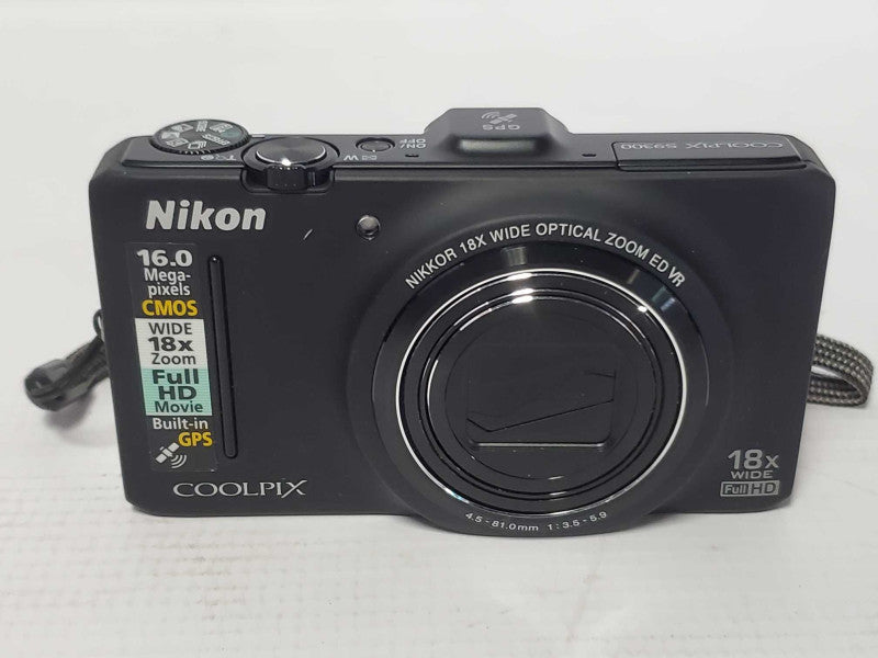 Nikon Coolpix S9300 16.0MP Digital Camera (AS-IS) |