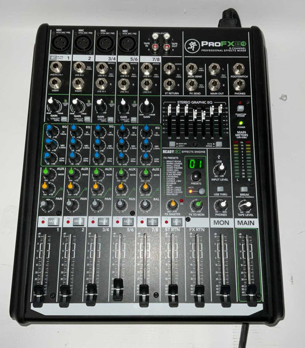 ProFx 8 v2 8-Channel Professional Effects Mixer  -
