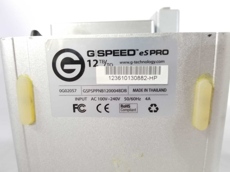 G-Tech eS Pro HDD Storage Device. 4x 3.5\\" Bay, Caddies Included 0G011873 Q