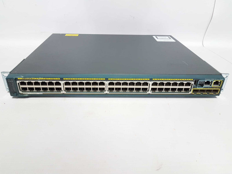 Cisco Catalyst 2960-S Series PoE+ Gigabit PoE+ Network Switch - Fact Reset #