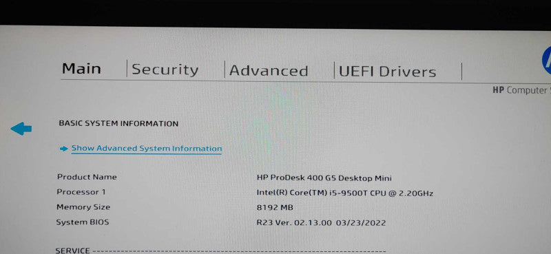 HP ProDesk 400 G5 USFF i5-9500T CPU 8GB DDR4 RAM 512GB SSD Q@