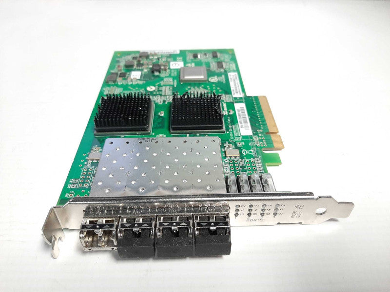 QLOGIC QLE2564-NAP FC Quad-port 8 Go PCIe x8 Network Adapter NA 111-00481+b0 FP Q$