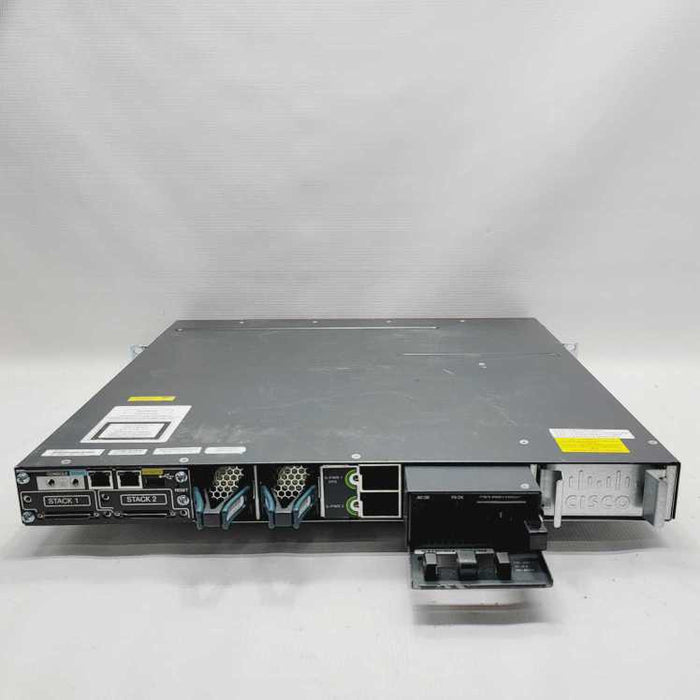 Cisco Catalyst WS-C3750X-48PF-S 48 Port Gigabit PoE 1100W PSU Network Switch #