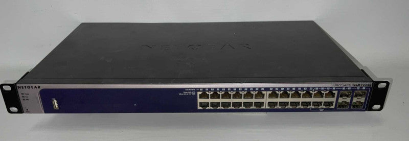 Netger ProSafe GSM7224R 24 port Gigabit Network Switch  -